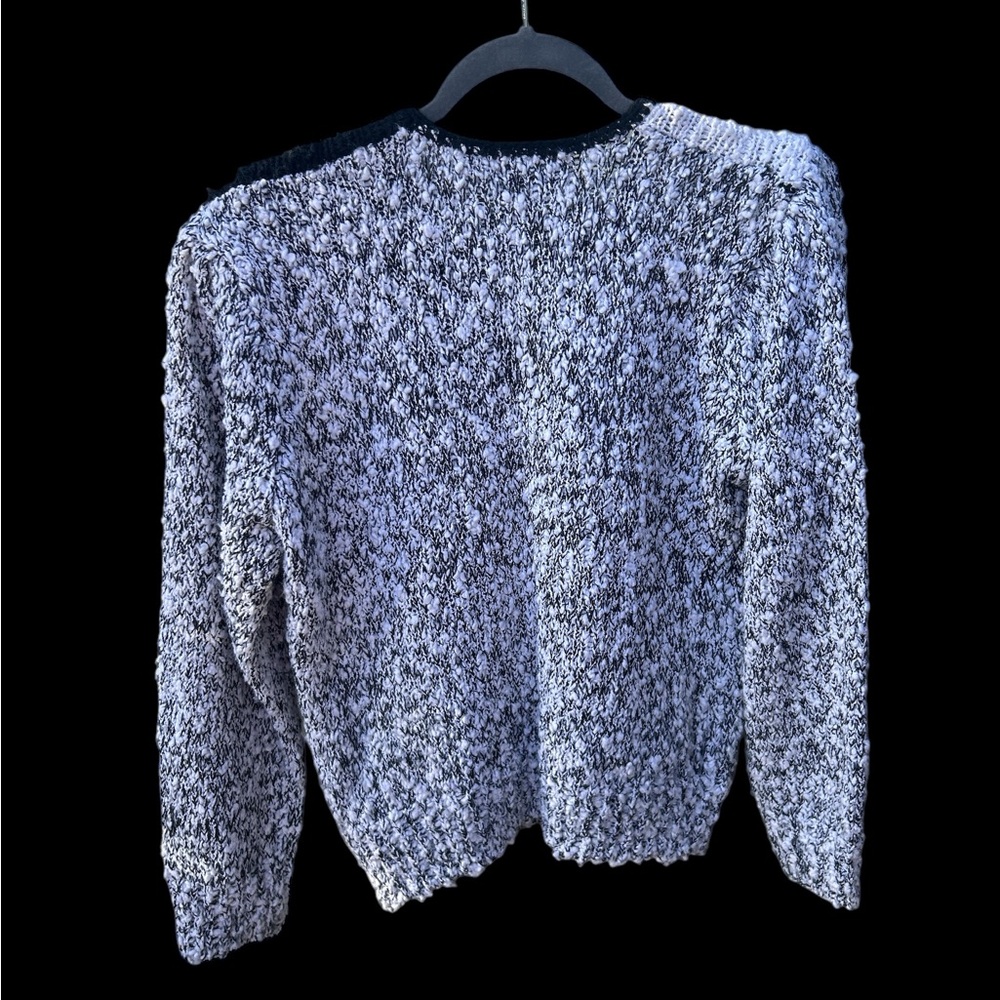 Vintage Precision Abstract Patterned Sweater In R… - image 3